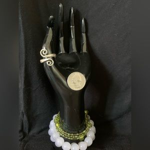 143. Hawaiian Oceania Swirl Ring